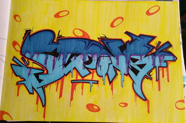 Graffiti Sketch - Photo by Drask - exchange, drask, strong