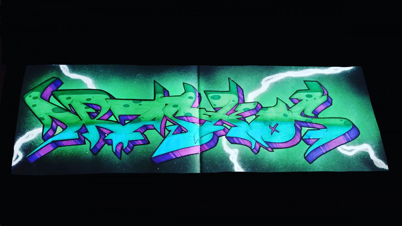 Graffiti Sketch - Photo by Drask - bbookDraskKos (2017)