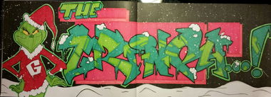 Graffiti Sketch - Photo by Drask (2014)