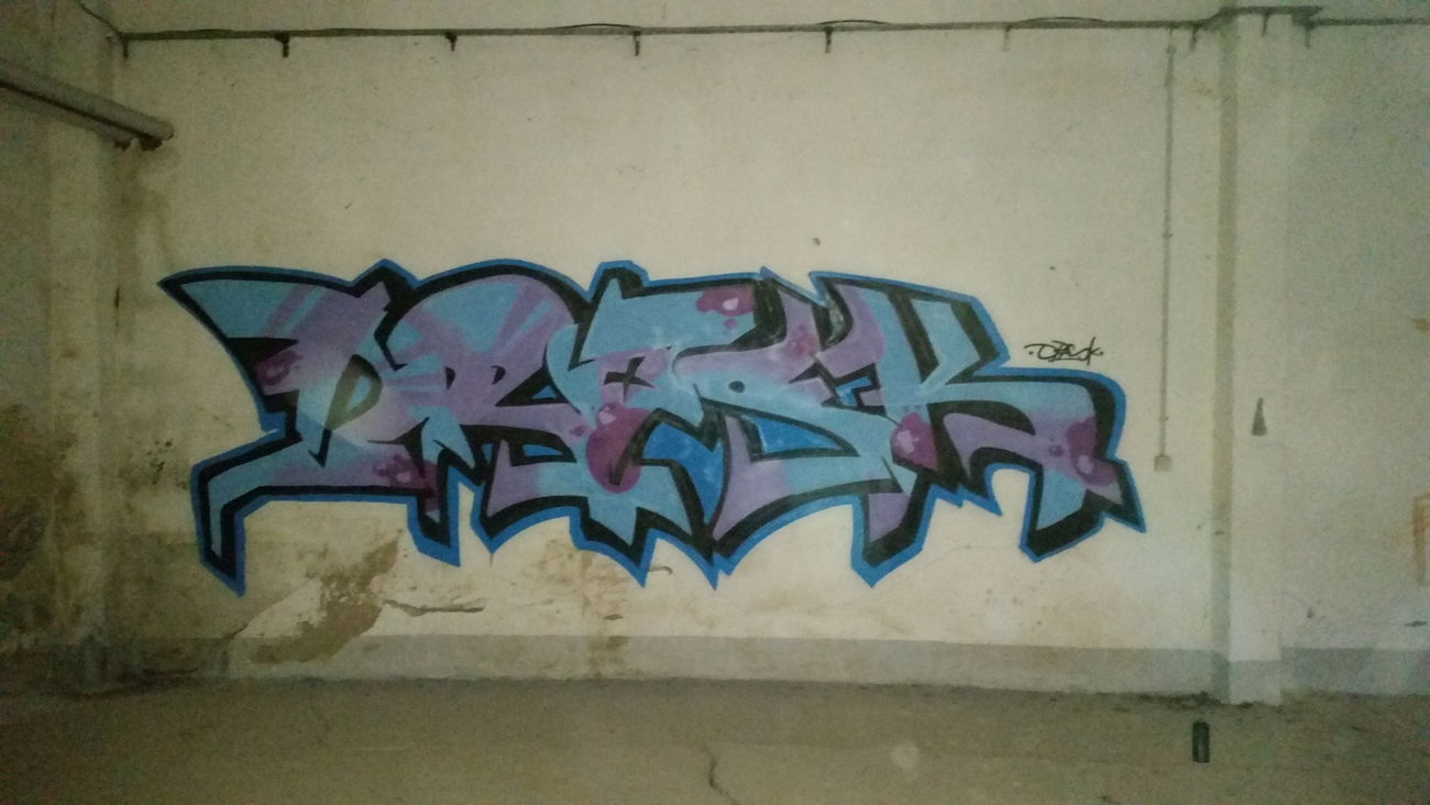 Graffiti Wall - Photo by Drask - Drask, Graffiti, Halle