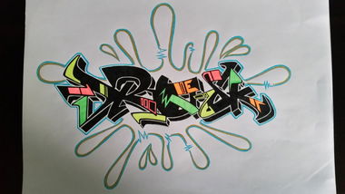 Graffiti Sketch - Photo by Drask - Drask (2015)