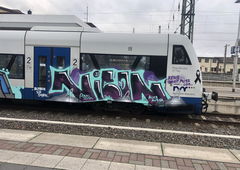 Graffiti Train - Photo by Dream - nikon (2020)