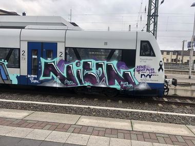 Graffiti Train - Photo by Dream - nikon (2020)