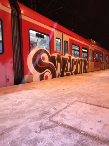 Graffiti Train - Photo by Dream - Solomon (2018)