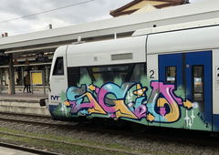 Graffiti Train - Photo by Dream - sgio (2020)