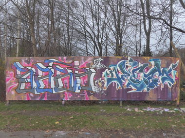 Graffiti Wall - Photo by DreamOne - DreamOne, Sabr (2015)