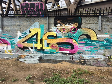 Graffiti Wall - Photo by Dreo - also, 40hk