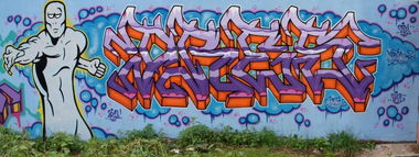 Graffiti Wall in Braunschweig - Photo by Drestwo - Drestwo, Dres2, Dres (2012)