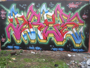 Graffiti Wall in Braunschweig - Photo by Drestwo - Drestwo, Dres2, Dres (2011)