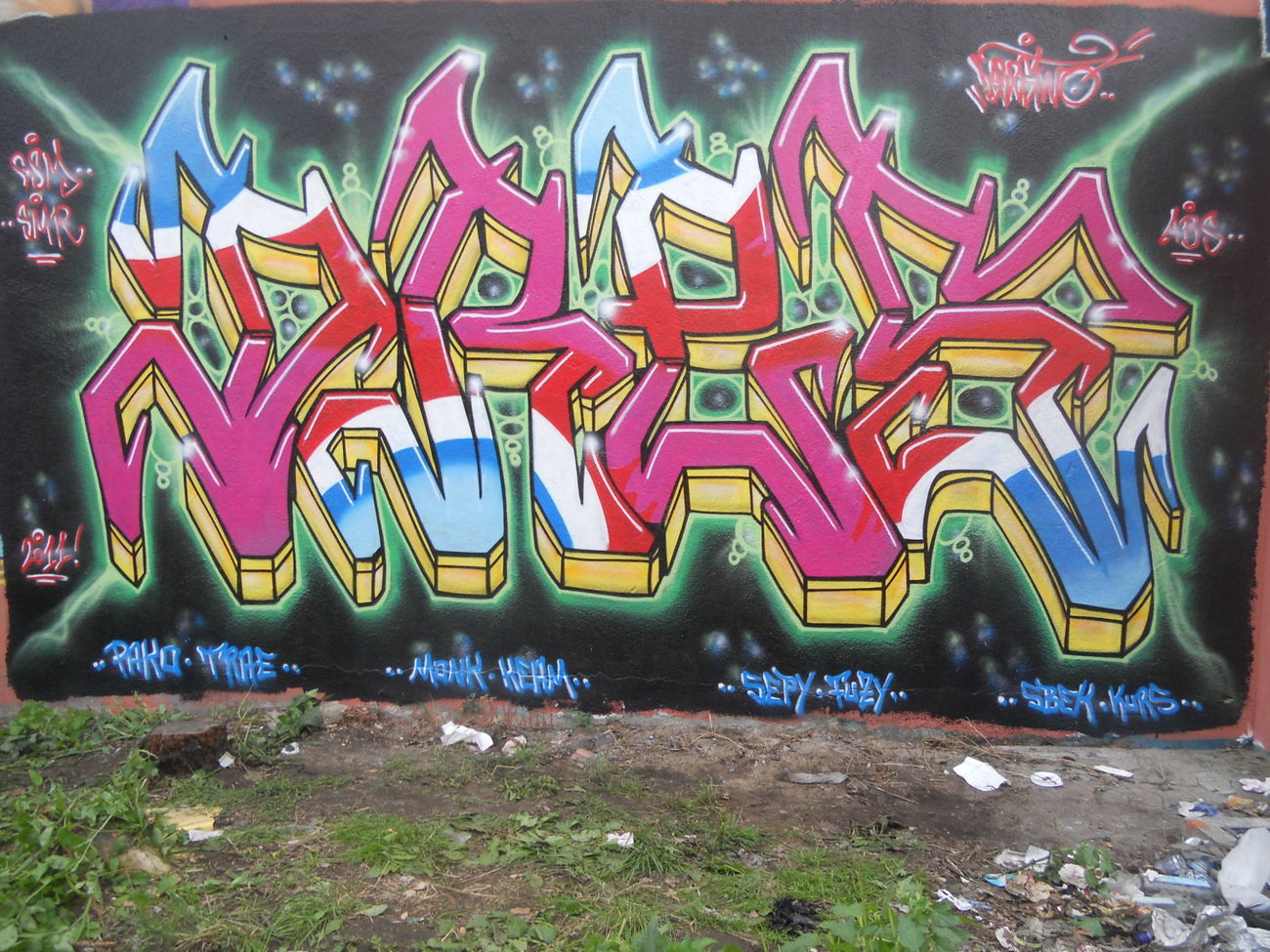 Graffiti Wall in Braunschweig - Photo by Drestwo - Drestwo, Dres2, Dres (2011)