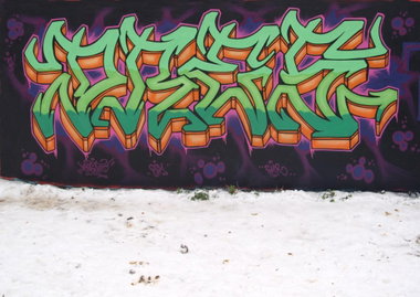 Graffiti Wall in Brunswick - Photo by Drestwo - Drestwo, Dres2, Dres