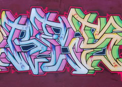 Graffiti Wall in Brunswick - Photo by Drestwo - Drestwo, Dres2, Dres