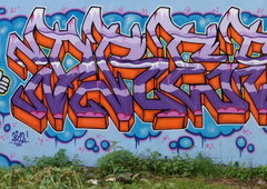 Graffiti Wall in Brunswick - Photo by Drestwo - Drestwo, Dres2, Dres