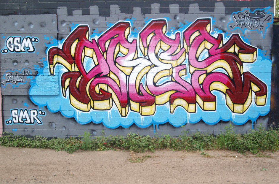 Graffiti Wall in Braunschweig - Photo by Drestwo - Drestwo, Dres2, Dres