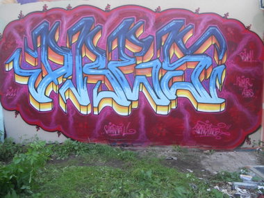 Graffiti Wall in Brunswick - Photo by Drestwo - Drestwo, Dres2, Dres (2011)