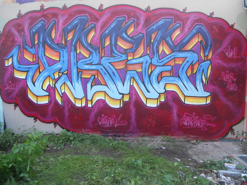 Graffiti Wall in Brunswick - Photo by Drestwo - Drestwo, Dres2, Dres (2011)