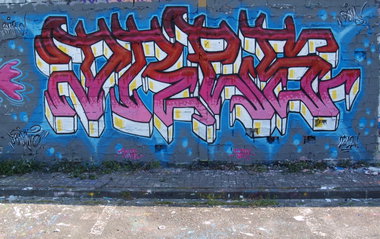 Graffiti Wall in Brunswick - Photo by Drestwo - Drestwo, Dres2, Dres (2012)