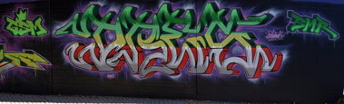Graffiti Wall in Brunswick - Photo by Drestwo - Drestwo, Dres2, Dres (2012)