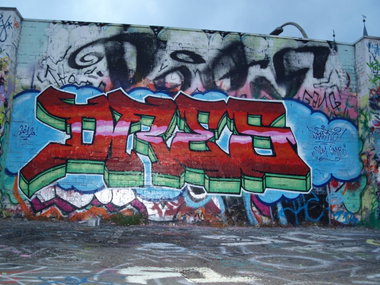 Graffiti Wall in Brunswick - Photo by Drestwo - Drestwo, Dres2, Dres (2012)