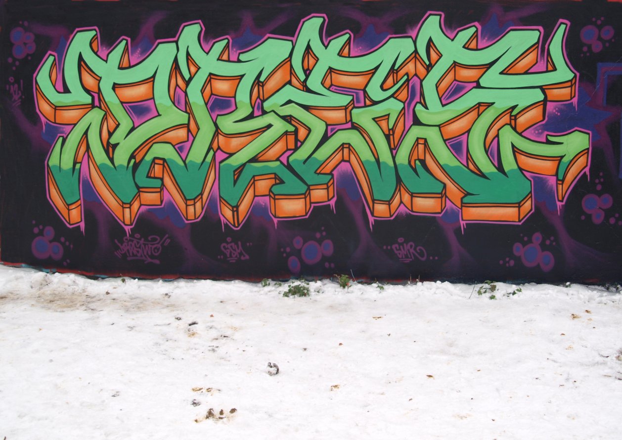 Graffiti Wall in Braunschweig - Photo by Drestwo - Drestwo, Dres2, Dres (2012)
