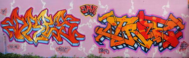 Graffiti Wall in Brunswick - Photo by Drestwo - Drestwo, Dres2, Dres (2011)