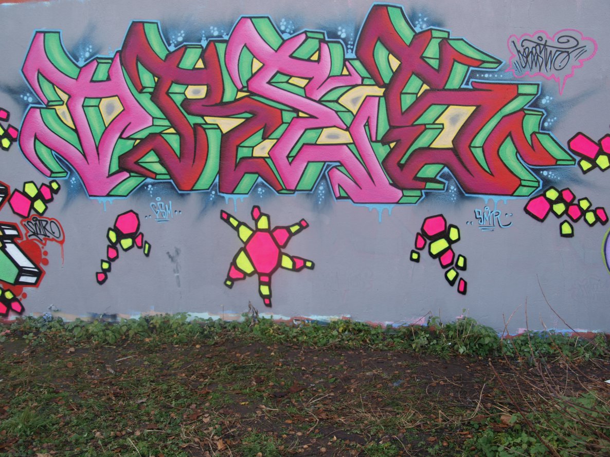 Graffiti Wall in Brunswick - Photo by Drestwo - Drestwo, Dres2, Dres (2011)