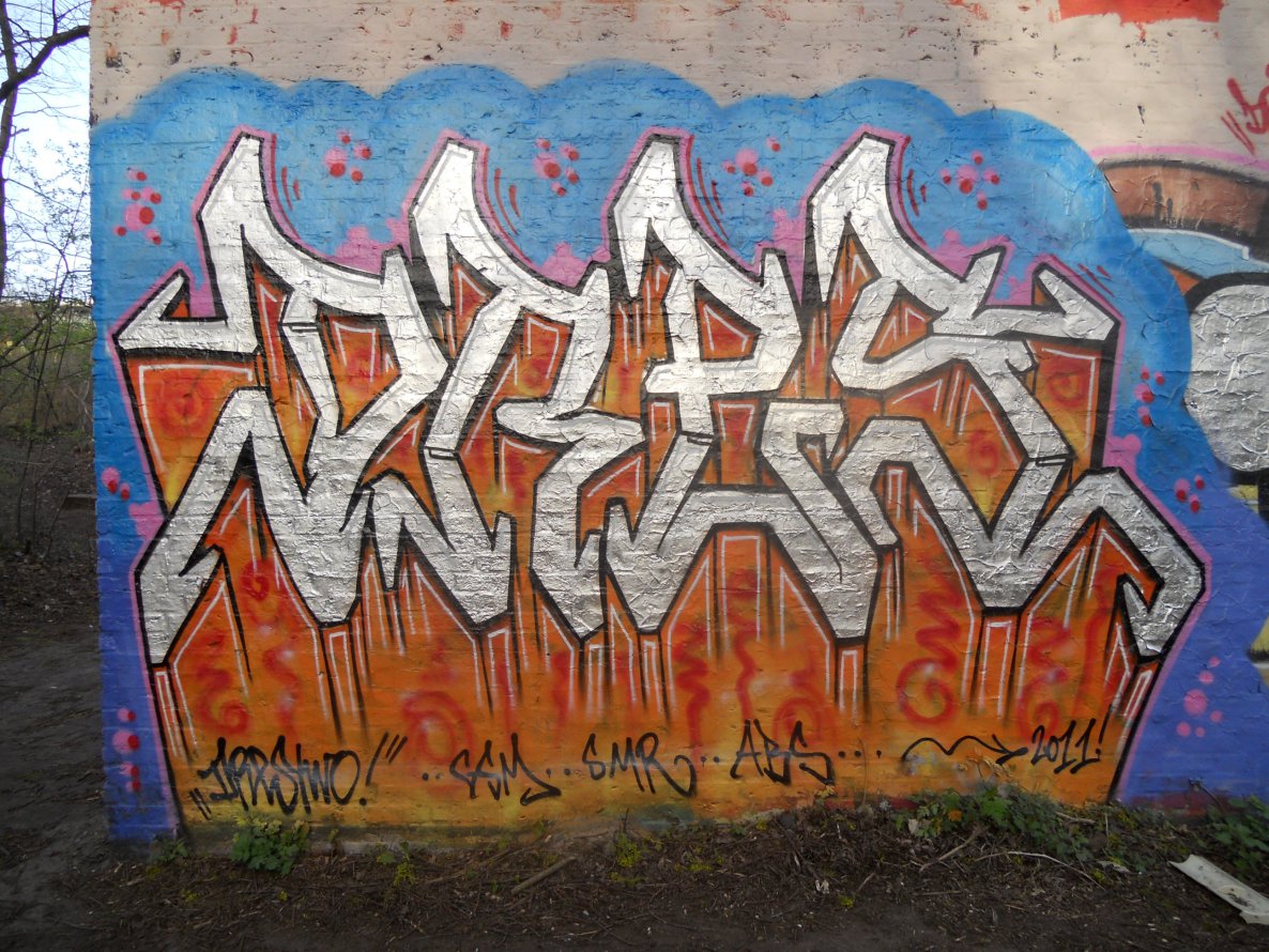 Graffiti Wall in Gifhorn - Photo by Drestwo - Drestwo, Dres2, Dres (2011)