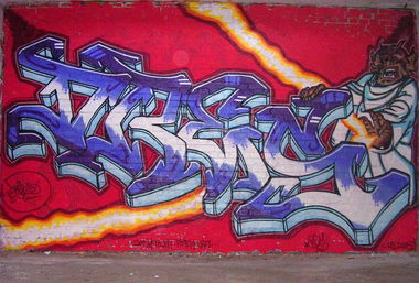 Graffiti Wall in Meine - Photo by Drestwo - Drestwo, Dres2, Dres (2005)