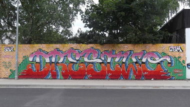 Graffiti Wall in Braunschweig - Photo by Drestwo - Drestwo, Dres2, Dres (2013)