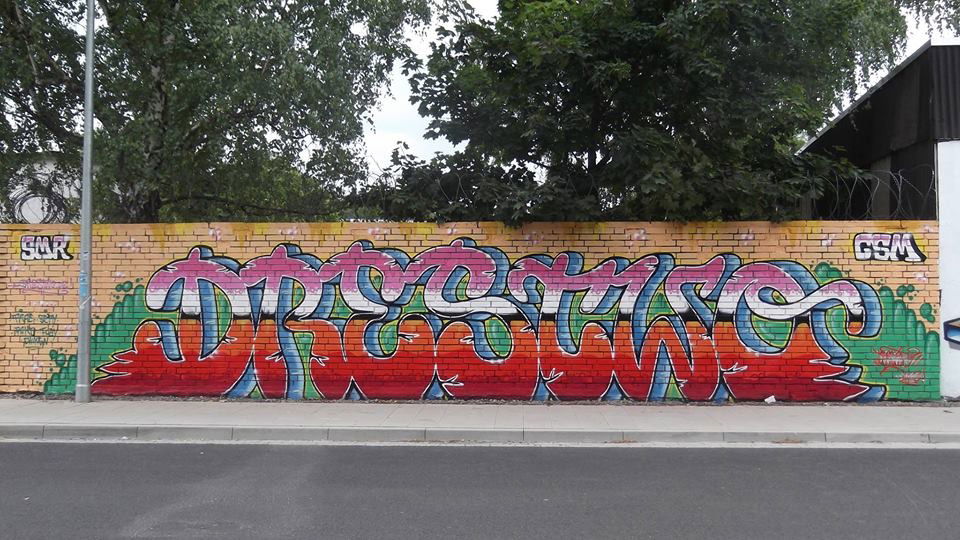 Graffiti Wall in Braunschweig - Photo by Drestwo - Drestwo, Dres2, Dres (2013)