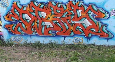 Graffiti Wall in Braunschweig - Photo by Drestwo - Drestwo, Dres2, Dres (2013)