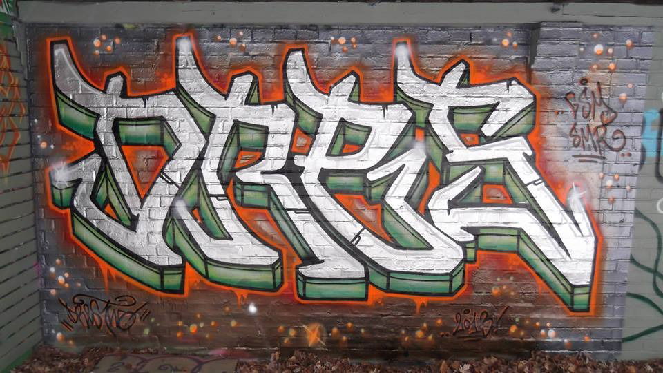 Graffiti Wall in Gifhorn - Photo by Drestwo - Drestwo, Dres2, Dres (2013)