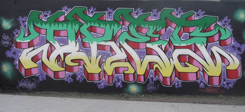 Graffiti Wall in BRAUNSCHWEIG - Photo by Drestwo - Drestwo, Dres2, Dres (2014)