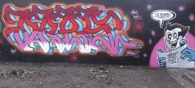 Graffiti Wall in Braunschweig - Photo by Drestwo - Drestwo, Dres2, Dres (2014)