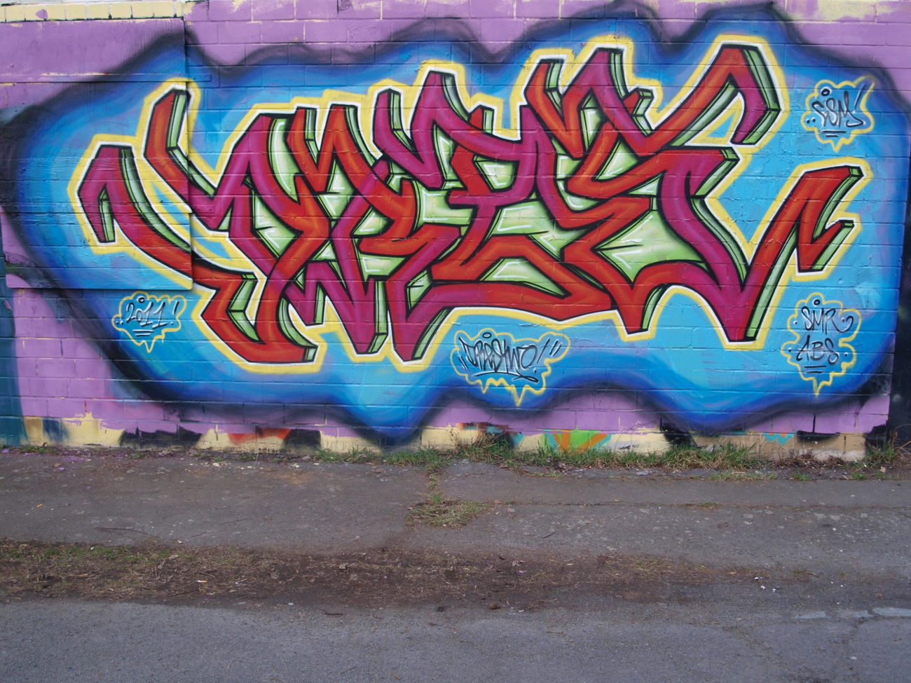 Graffiti Wall in Braunschweig - Photo by Drestwo - Drestwo, Dres2, Dres (2011)