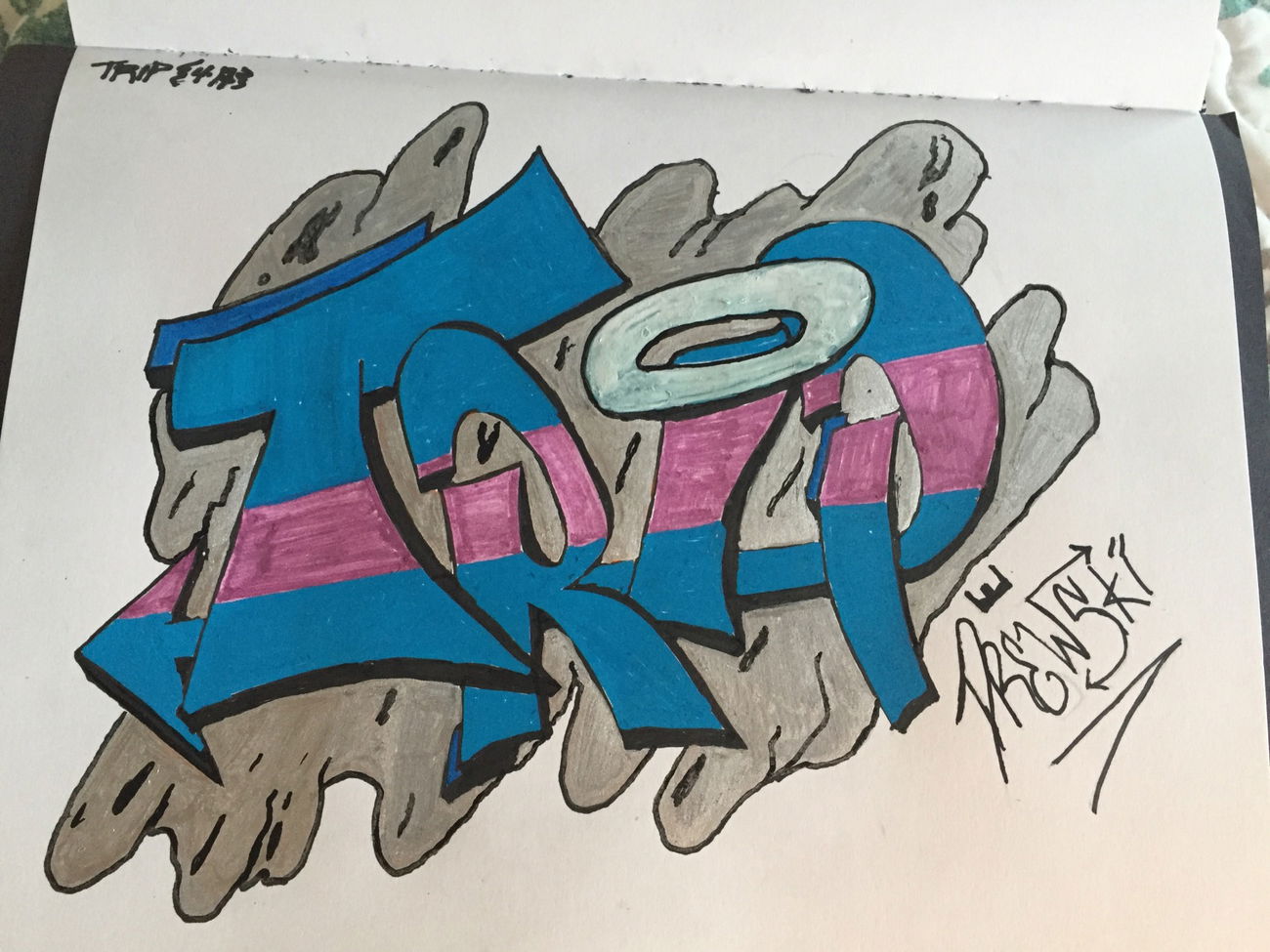 Graffiti Wall - Photo by Drewski (2017)