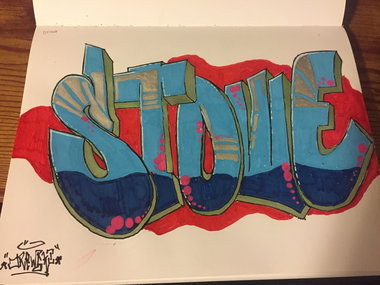 Graffiti Wall - Photo by Drewski