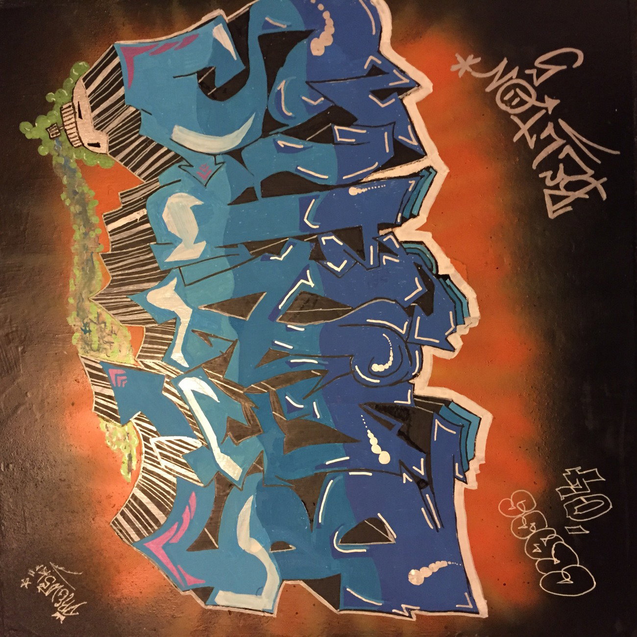 Graffiti Wall - Photo by Drewski