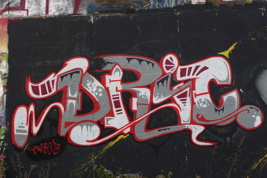 Graffiti Wall in Zittau, Dresden - Photo by Dric3 - Zittau, Dresden, Ria (2013)