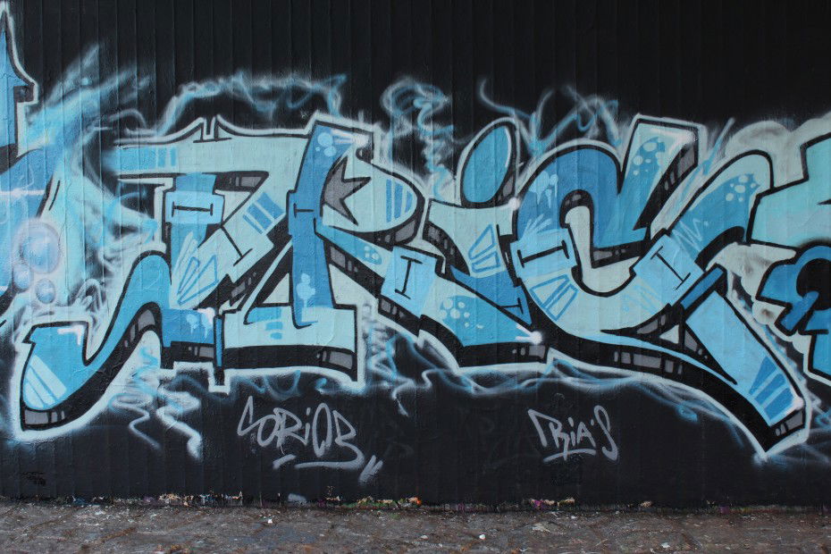 Graffiti Wall in Dresden, Zittau - Photo by Dric3 - Zittau, Dresden, Ria (2013)
