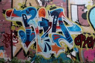 Graffiti Wall in Dresden - Photo by Dric3 - Zittau, Dresden, Ria (2013)