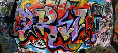 Graffiti Wall in Dresden - Photo by Dric3 - RiaCrew, Dresden, Dric3 (2013)