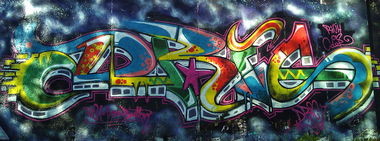 Graffiti Wall in Zittau - Photo by Dric3 - RiaCrew, Dric3, Dresden (2012)