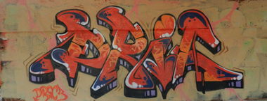 Graffiti Wall in Dresden - Photo by Dric3 - Dresden, RiaCrew, Dric3 (2013)