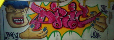 Graffiti Wall in Zittau - Photo by Dric3 - Dric3, RiaCrew, Zittau (2013)