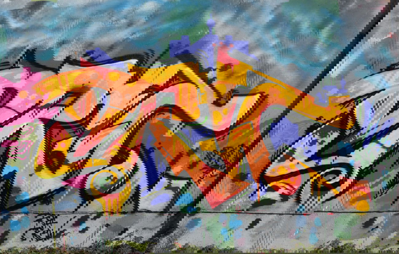 Graffiti Wall in Dresden - Photo by Dric3 - Dresden, RiaCrew, RIA (2014)