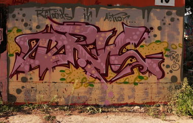 Graffiti Wall in Dresden - Photo by Dric3 (2014)