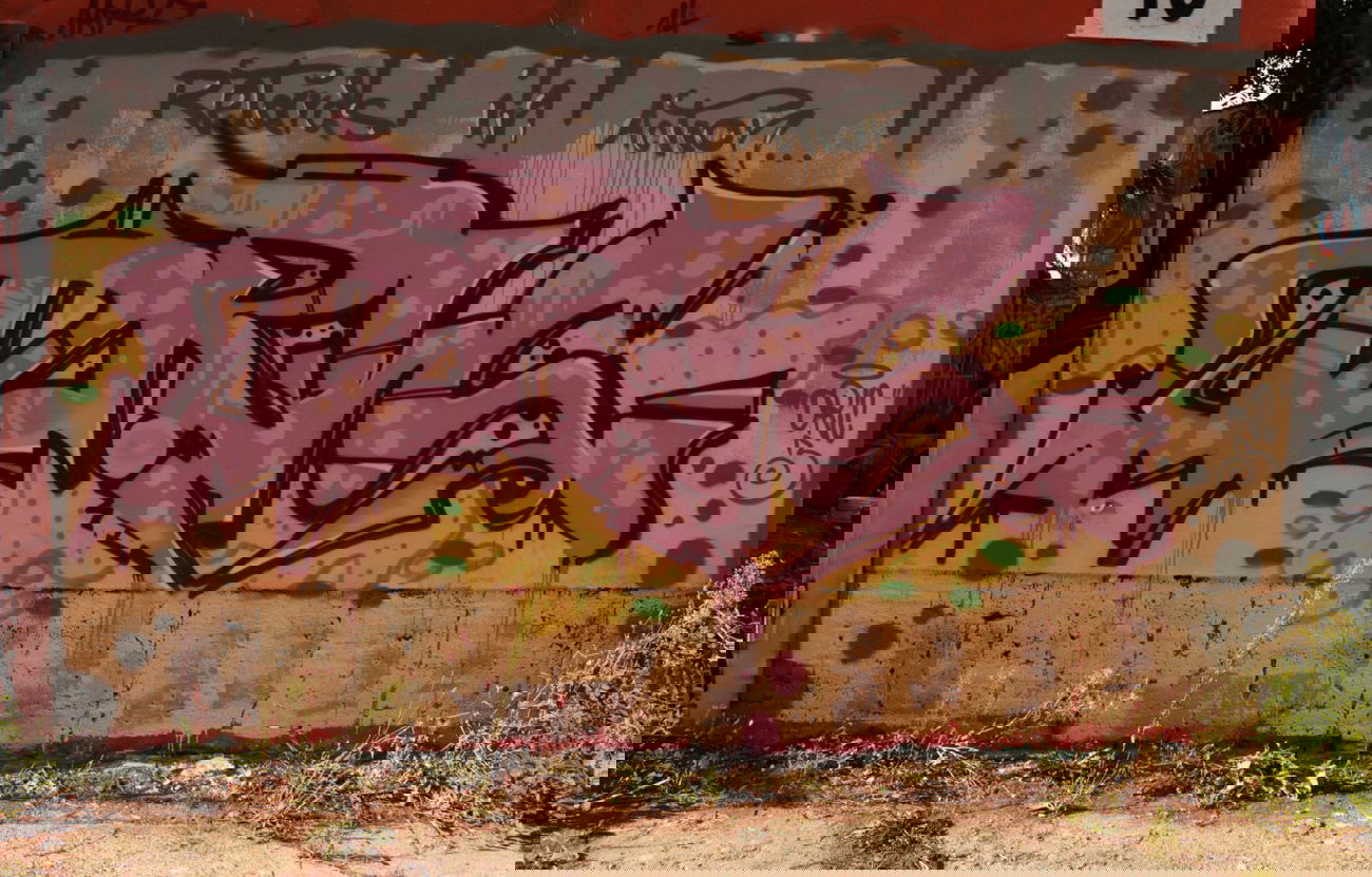 Graffiti Wall in Dresden - Photo by Dric3 (2014)