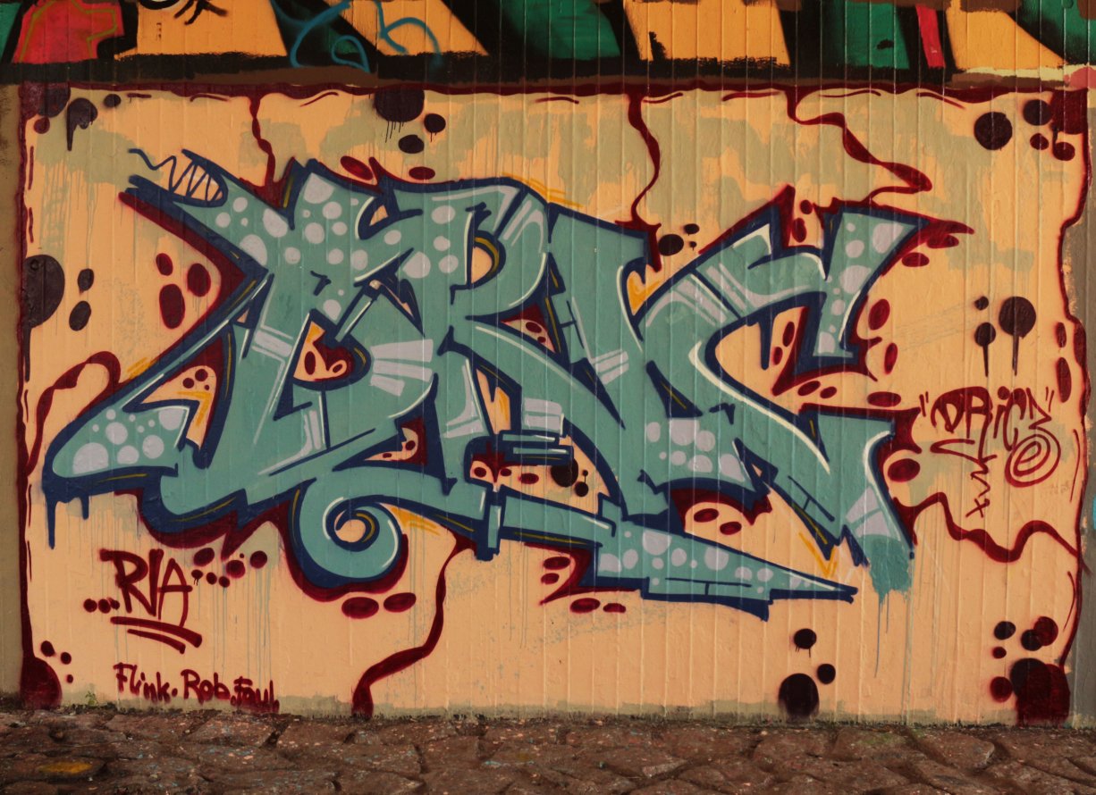 Graffiti Wall in Dresden - Photo by Dric3 - Dric3, RIACrew, RIA (2014)