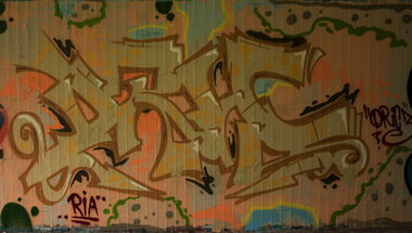 Graffiti Wall in Dresden - Photo by Dric3 - Dresden, RiaCrew, Spray (2014)